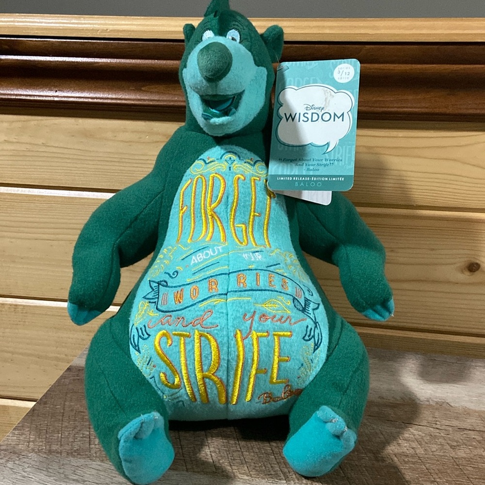 Disneys Baloo - “wisdom” Bear